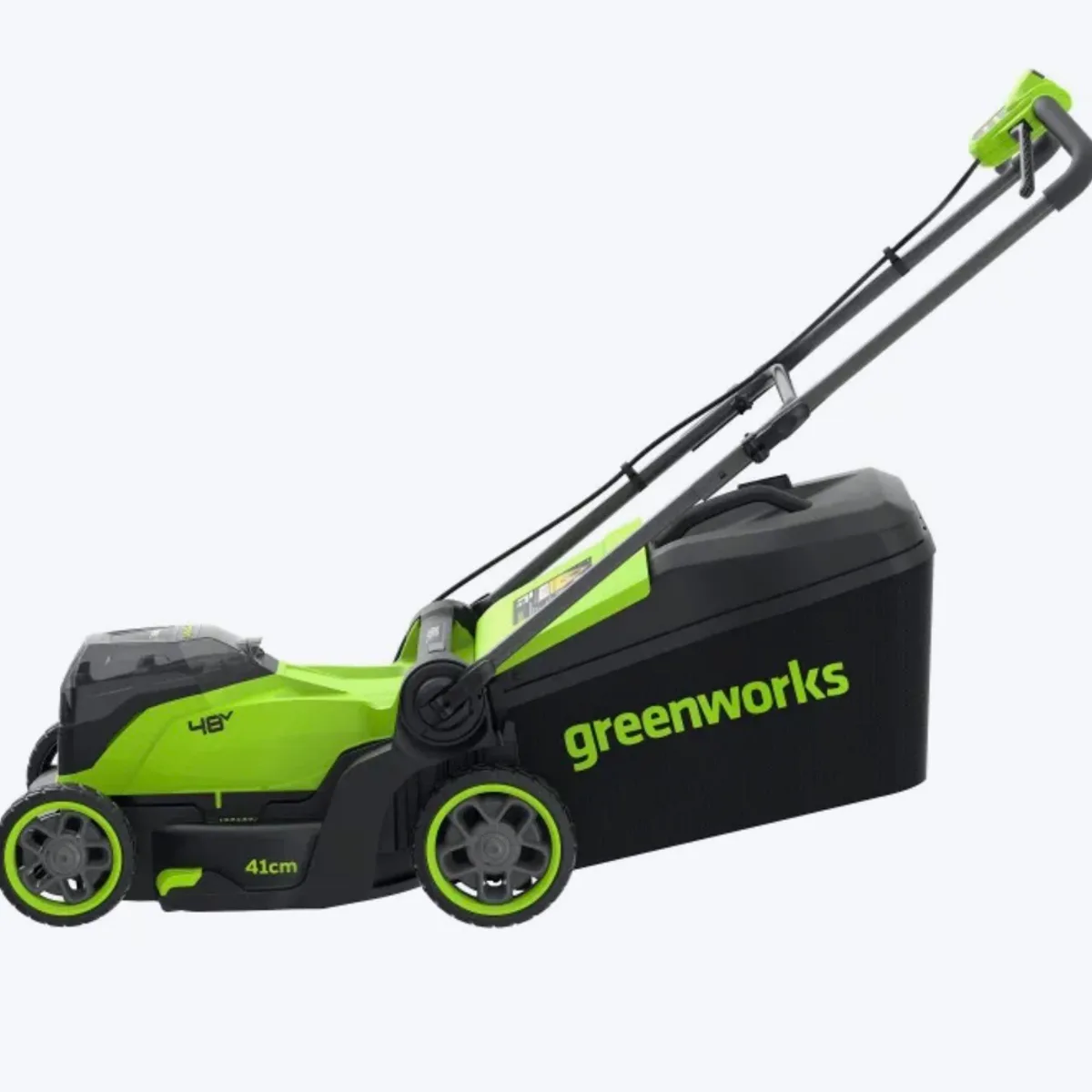 Аккумуляторная газонокосилка Greenworks GD24X2LM411 2520907, изображение 2